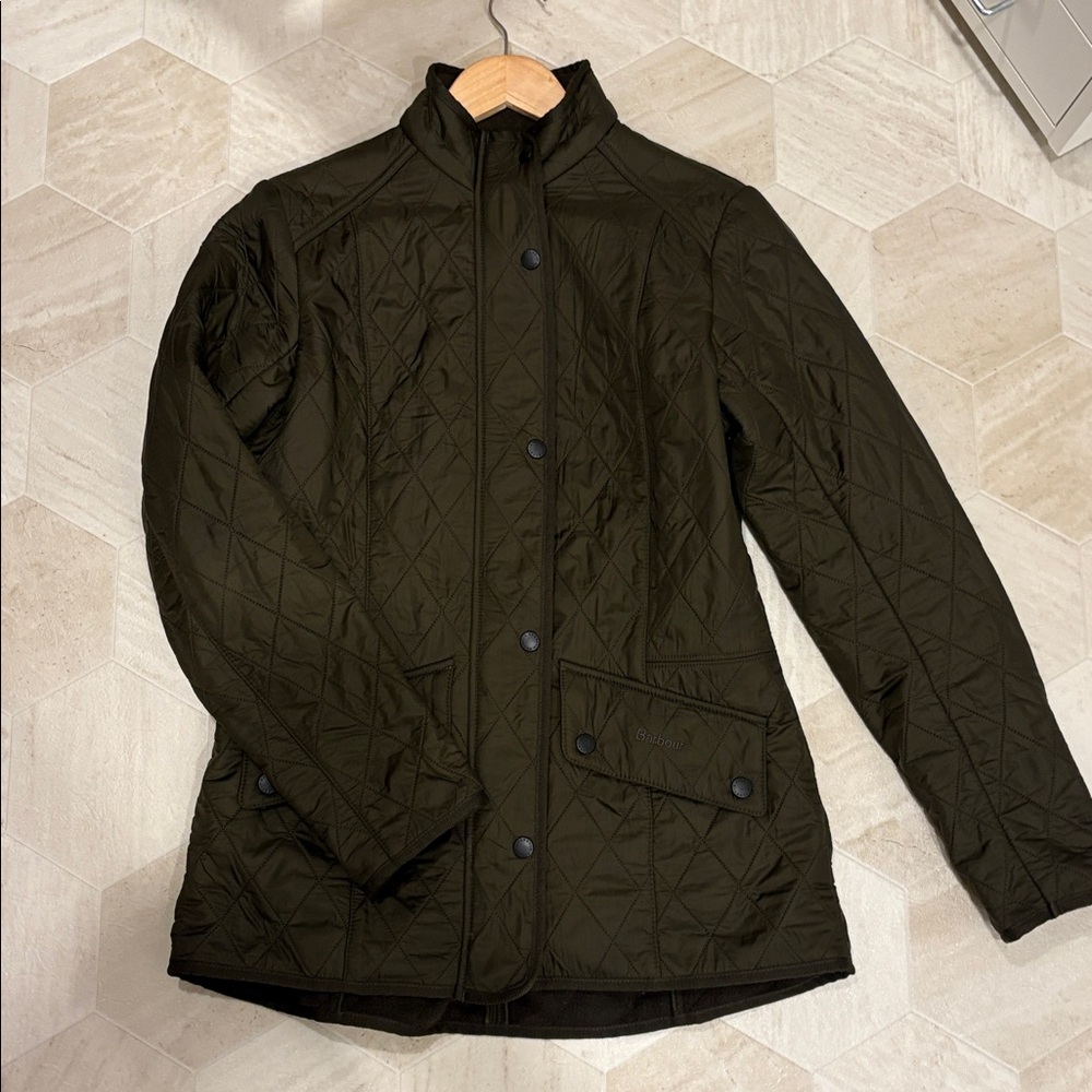 Barbour Quilted Khaki Jacket